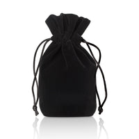Black Velvet Pouches, 3x4"