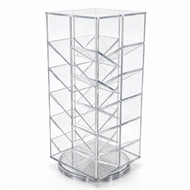 Rotating Clear Acrylic Display, 4 Sided