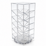Rotating Clear Acrylic Display, 4 Sided