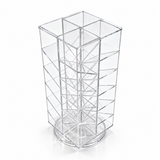 Rotating Clear Acrylic Display, 4 Sided