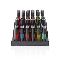 72 x 1/3 oz. Roll On Pure Oils Starter Pack w/ 3 Tier Black Acrylic Display