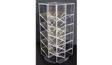 Rotating Clear Acrylic Display, 4 Sided