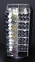 Rotating Clear Acrylic Display, 4 Sided